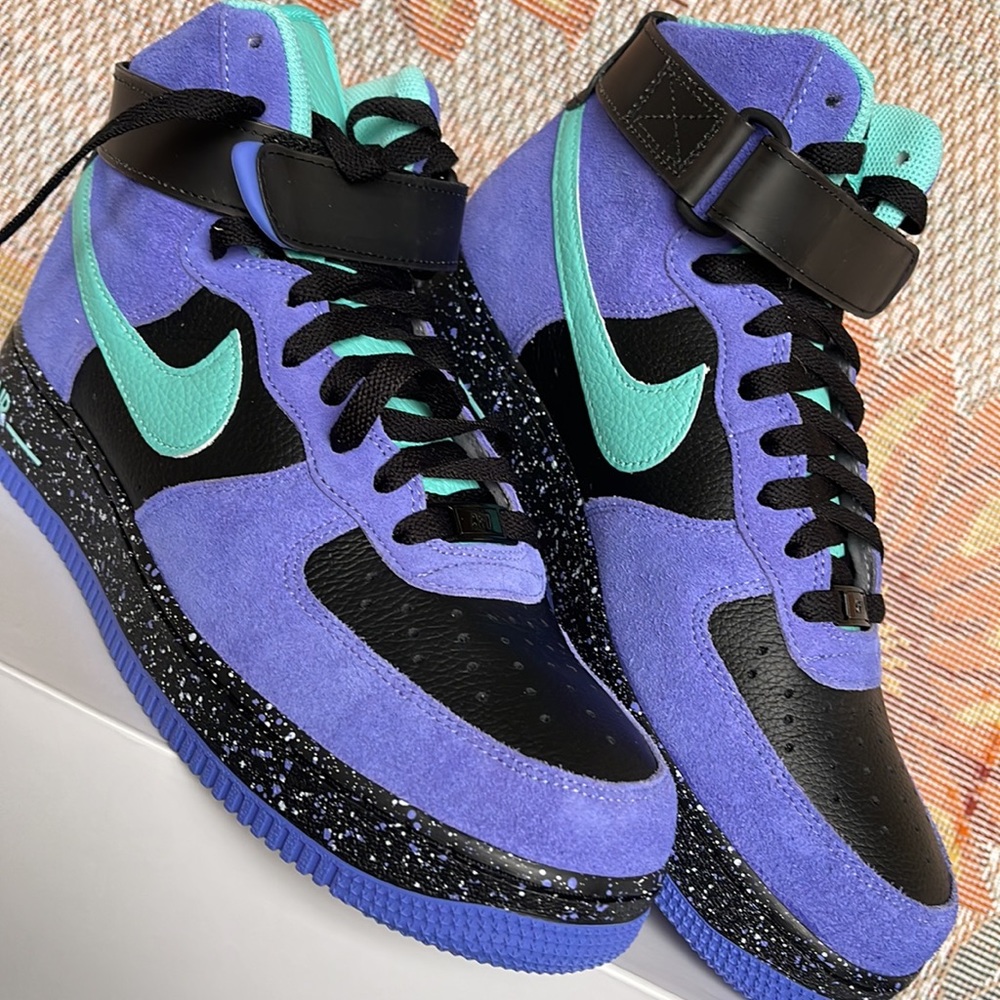 Nike Air Force 1 Mid Custom WMNS sneakers - Platforms - Picture 8 of 16